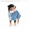 Blue Drying Coat - Bernese Mountain Dog
